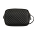 Trapuntata Camera Bag, &pound;850, Handbags, Black, Leather, Back view